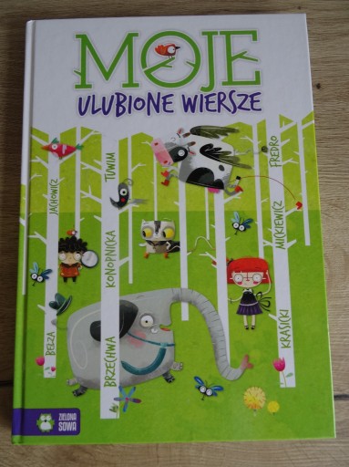 Zdjęcie oferty: ZIELONA  SOWA __MOJE  ULUBIONE  WIERSZE 