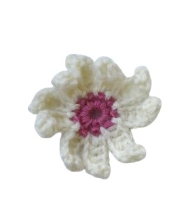 Zdjęcie oferty: Szydełkowa aplikacja  dekoracja kwiatek  #17