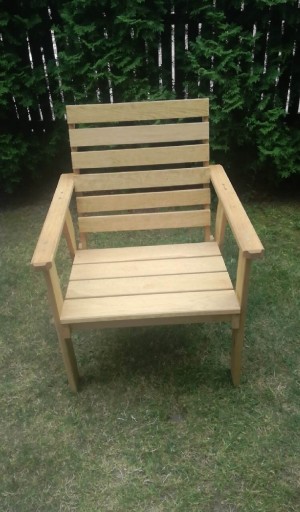 Zdjęcie oferty: Krzesła dębowe ogrodowe nowe