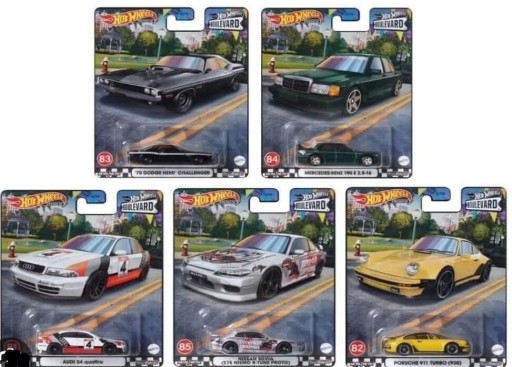 Zdjęcie oferty: Hot wheels BOULEVARD PREMIUM car culture SET