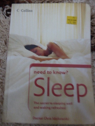 Zdjęcie oferty: Idzikowski need to know? Sleep