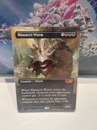 Zdjęcie oferty: MTG: Massacre Wurm *BORDERLESS EXTRAS*