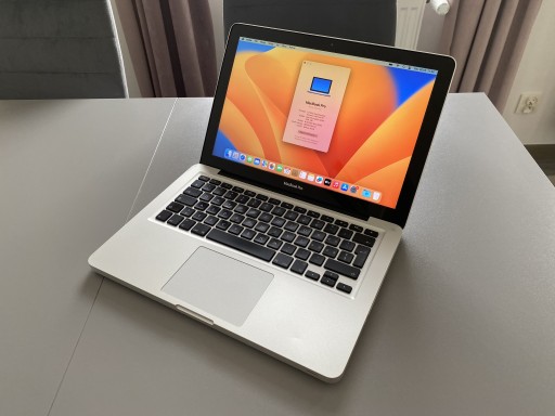 Zdjęcie oferty: Apple MacBook Pro 13, SSD 512 GB, MacOS Ventura