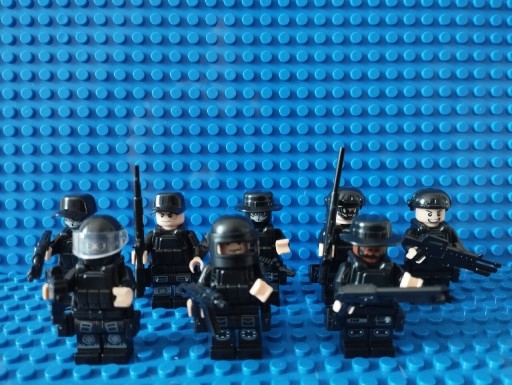 Zdjęcie oferty: Minifigurka kompatybilna z Lego komplet Swat