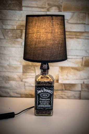 Zdjęcie oferty: Lampka z butelki Jack Daniels lampka nocna 