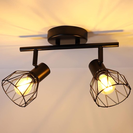 Zdjęcie oferty: Lampa sufitowa na dwie żarówki
