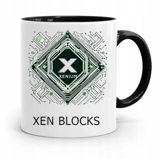 Zdjęcie oferty: Kubek z nadrukiem - XEN Crypto - XENBLOCKS XENIUM