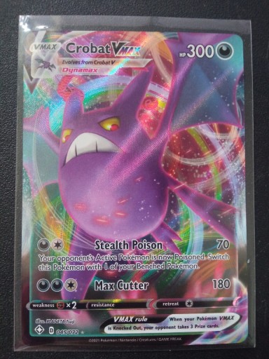 Zdjęcie oferty: Karta Pokémon TCG Crobat Vmax 45/72 Shining Fates