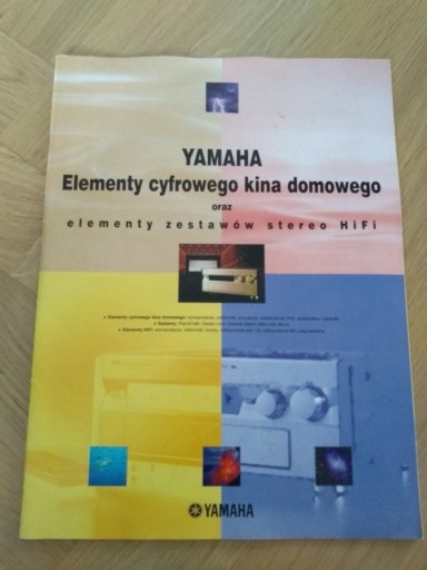 Zdjęcie oferty: Yamaha katalog Elementy cyfrowego kina domowego