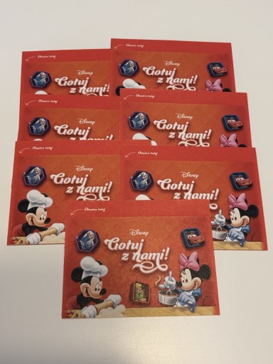Zdjęcie oferty: Naklejki Carrefour Gotuj z nami Disney komplet 28 zestaw