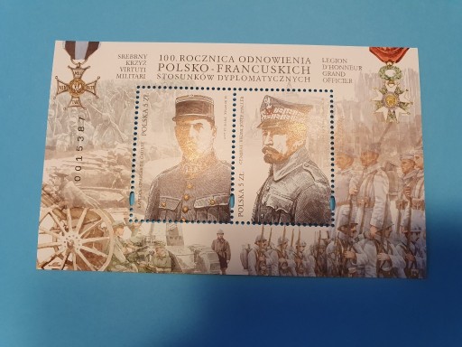 Zdjęcie oferty: Fi 4951 100 rocz. stosunków Polska -Francja  2018