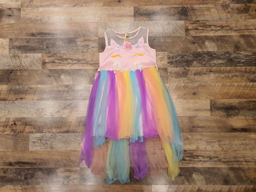 Zdjęcie oferty: Sukienka dziecięca SUNNY FASHION roz. 128 8 Lat
