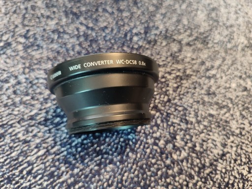 Zdjęcie oferty: CANON wide converter WC-DC58 0,8 x