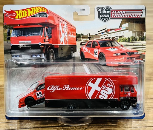 Zdjęcie oferty: Hot Wheels Premium Team Transport Alfa Romeo 155