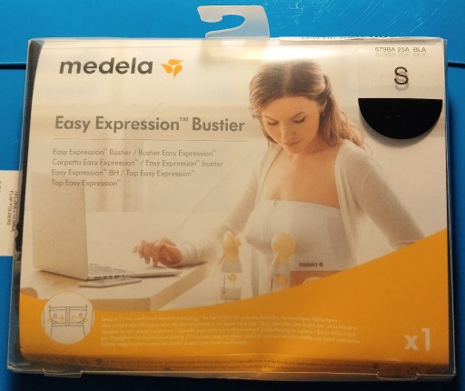 Zdjęcie oferty: Medela Easy Bustier gorset do laktatora S czarny