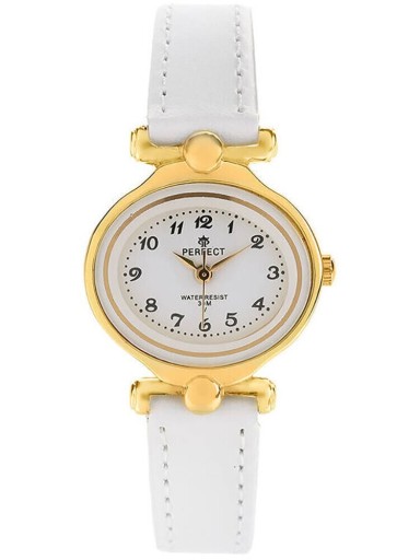 Zdjęcie oferty: Zegarek dziewczęcy Biały pasek Komunijny + Pudełko