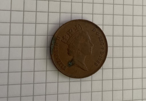 Zdjęcie oferty: 2 pence 1988 Elizabeth II 