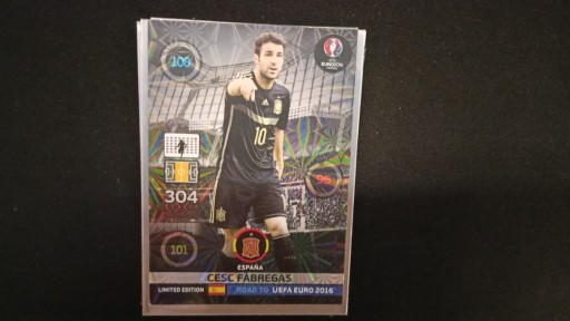 Zdjęcie oferty: Panini Road To Euro 2015 Limited Edition Cesc Fabr