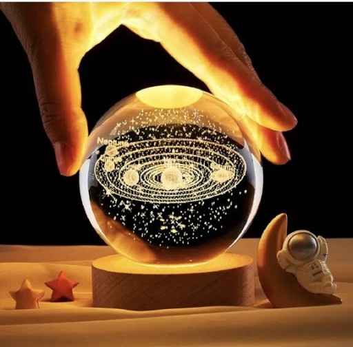 Zdjęcie oferty: Oświetlana kula 3D z układem słonecznym