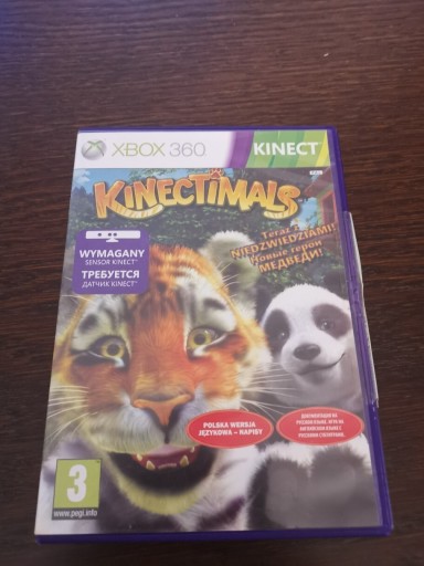 Zdjęcie oferty: Kinectimals pod Xbox 360 Polska wersja