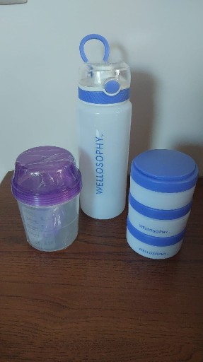 Zdjęcie oferty: Butelka i pojemnik na suple