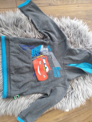 Zdjęcie oferty: Grafitowa bluza McQueen r. 116