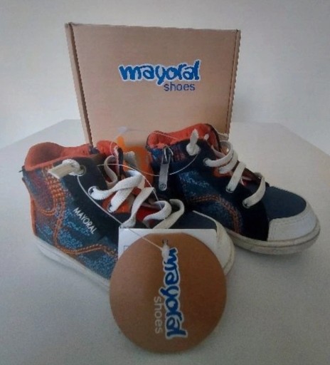 Zdjęcie oferty: NOWE Buty Mayoral r22 wkł14cm Skóra Trampki Wiosna