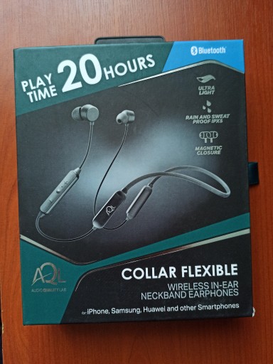 Zdjęcie oferty: HIT! SŁUCHAWKI BEZPRZEWODOWE AQL COLLAR FLEXIBLE