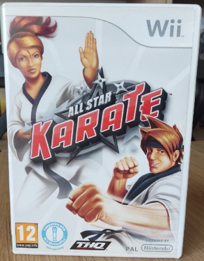 Zdjęcie oferty: All Star Karate Nintendo Wii CIB 3xA