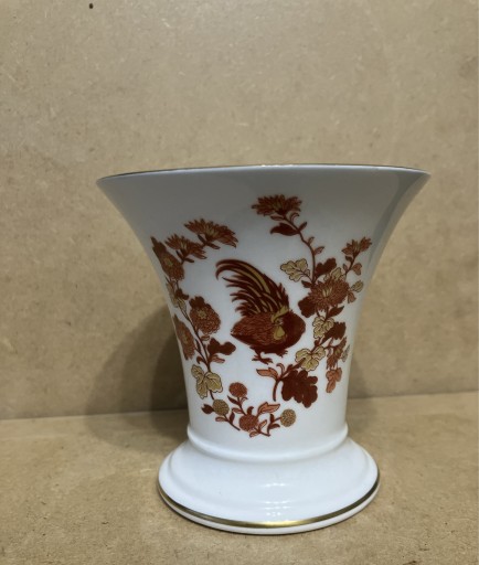 Zdjęcie oferty: wazon porcelana WEDGWOOD golden cickerel "kogucik"