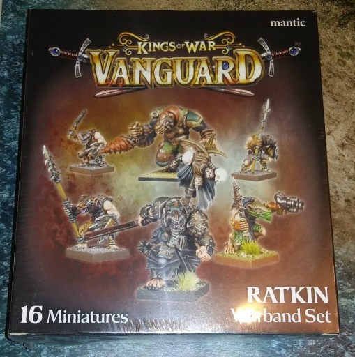 Zdjęcie oferty: Kings of War: Vanguard - Ratkin + żetony