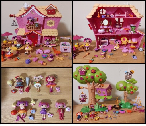 Zdjęcie oferty: Lalaloopsy Mini, domek, na drzewie, lalki, dodatki