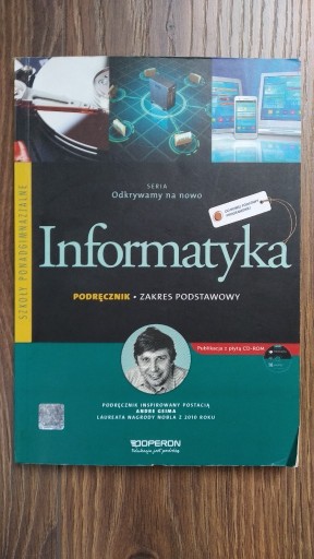 Zdjęcie oferty: Odkrywamy na nowo. Informatyka. Podręcznik.