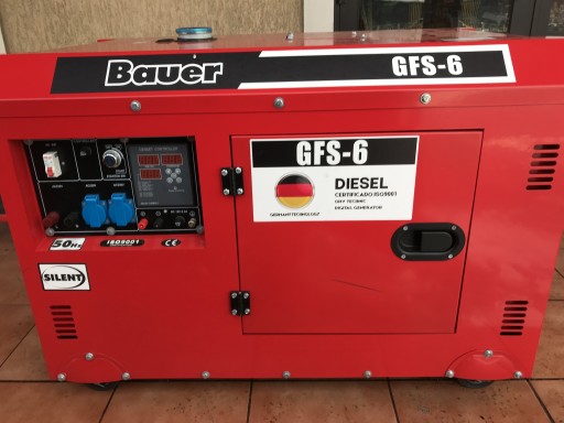 Zdjęcie oferty: Agregat prądotwórczy bauer GFS-6