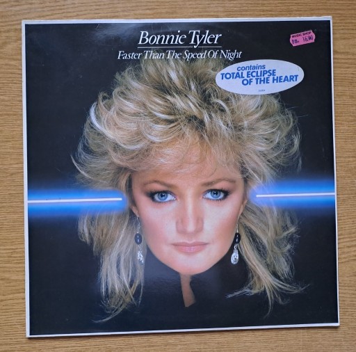 Zdjęcie oferty: Bonnie Tyler  Faster Than The Speed Of Night LP NM