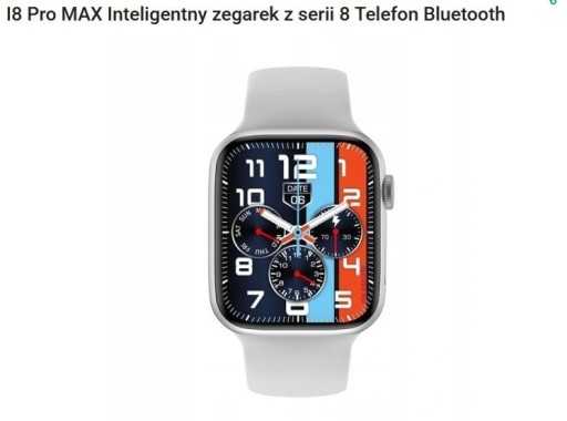 Zdjęcie oferty: Zegarek  I8 Pro Max Inteligentny zegarek z serii 8