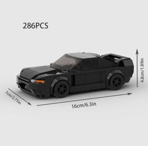Zdjęcie oferty: Klocki wzór LEGO NIssan R32 Autko Samochód Prezent