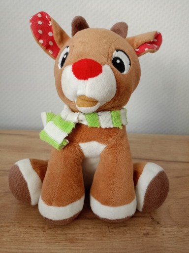 Zdjęcie oferty: Maskotka pluszak renifer świąteczny Boże Narodzenie