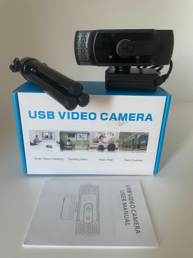Zdjęcie oferty: Neefeaer kamerka internetowa HD 1080P USB statyw