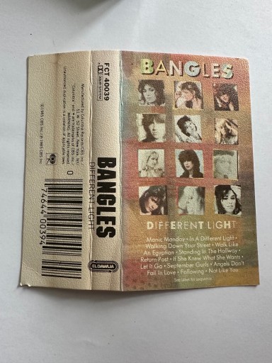 Zdjęcie oferty: Bangles - Different Light ,Kaseta Audio 1986 Egipt