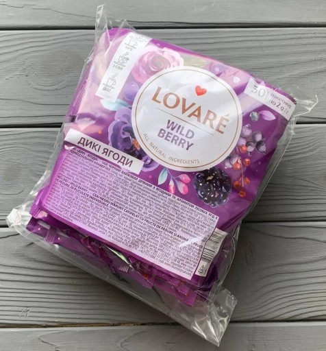 Zdjęcie oferty: Herbata Lovare Wild Berry 50 szt. po 2g