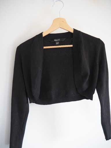 Zdjęcie oferty: sweter, bolerko,czarne rozmiar 12-13lat
