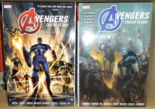 Zdjęcie oferty: AVENGERS BY HICKMAN OMNIBUS VOL 1-2