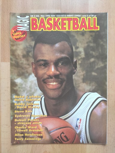 Zdjęcie oferty: MAGIC BASKETBALL NR 5(44) 1998 ROK