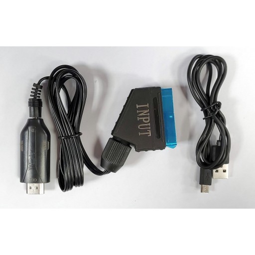 Zdjęcie oferty: Konwerter adapter Scart-to-HDMI(DZ71) telewizor kabel