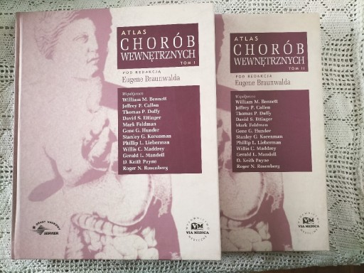 Zdjęcie oferty: Atlas chorób wewnętrznych tom I i II