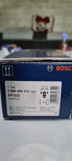 Zdjęcie oferty: KLOCKI HAMULCOWE BOSCH 0 986 494 333 Toyota Yaris