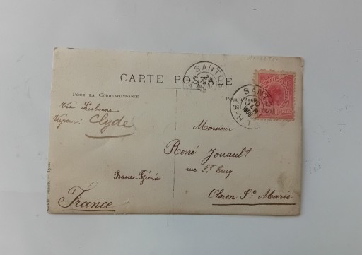 Zdjęcie oferty: Kartka Pocztowa z Brazylii 1905 r