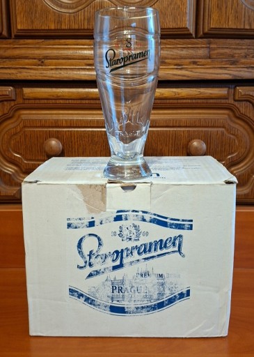 Zdjęcie oferty: Staropramen Prague Czech Sahm Szklanki Kufle Do Piwa 6 Sztuk 300 ml