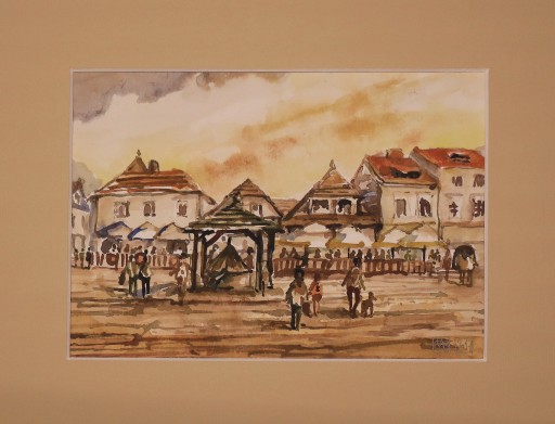 Zdjęcie oferty: Kazimierz Dolny nad Wisłą AKWARELA 24x30 cm